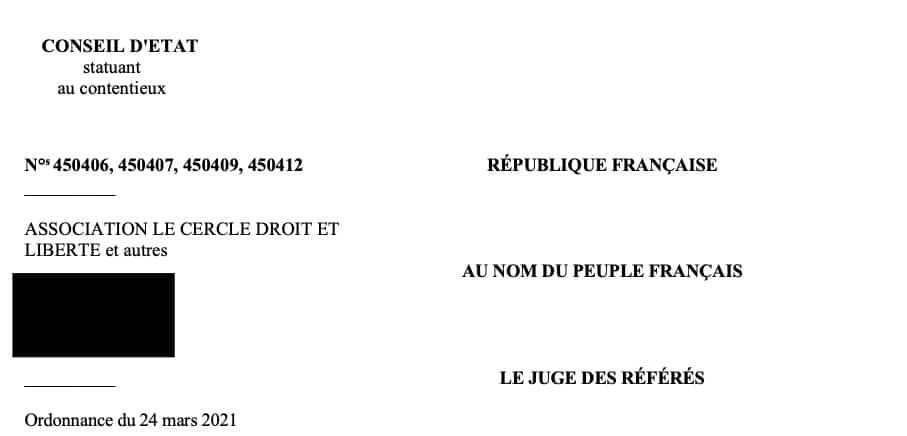 Sous couvert du principe de précaution, le Conseil d’Etat rejette les recours du CDL contre le couvre-feu et le confinement