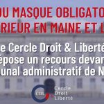 Port du masque en Maine et Loire : Le CDL dépose un recours devant le tribunal administratif de Nantes