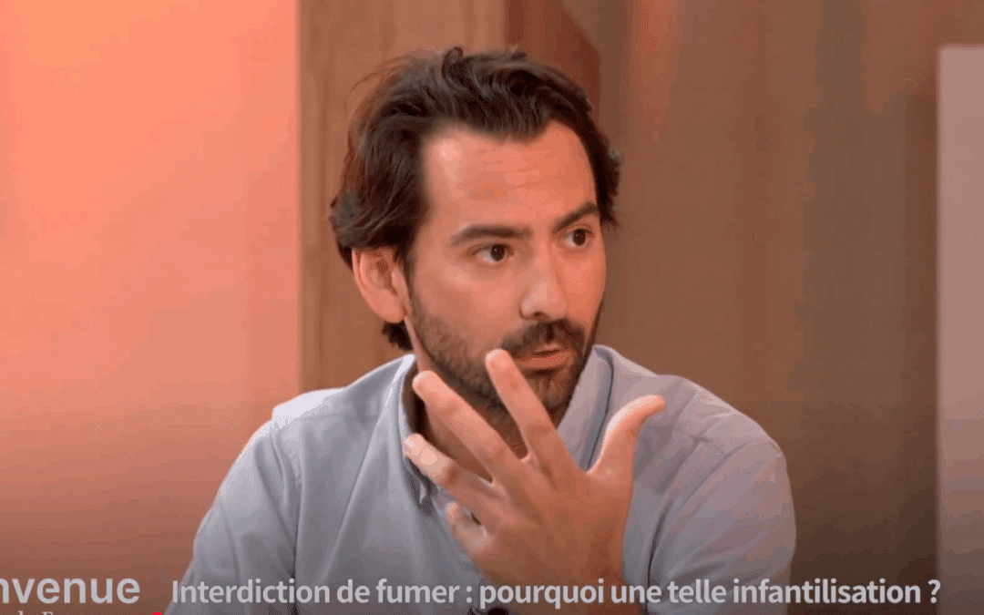 Invité du Figaro TV, Thibault Mercier dénonce l’interdiction de fumer comme une atteinte aux libertés